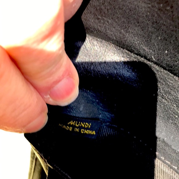 Mundi vintage authentic leather black wallet - Picture 9 of 9